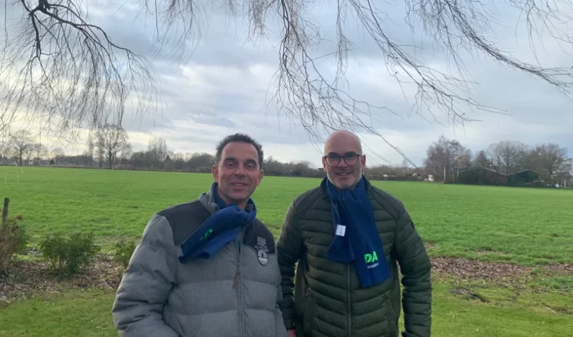 Manfred Keuper en Rik van Lochem gaan voor het waterschap