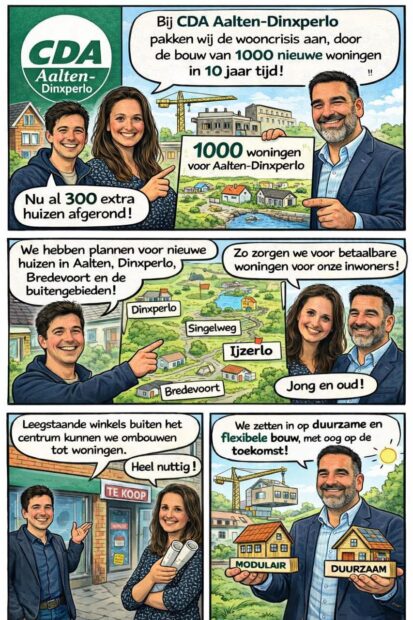 Ons verkiezingsprogramma in een strip (deel 1)